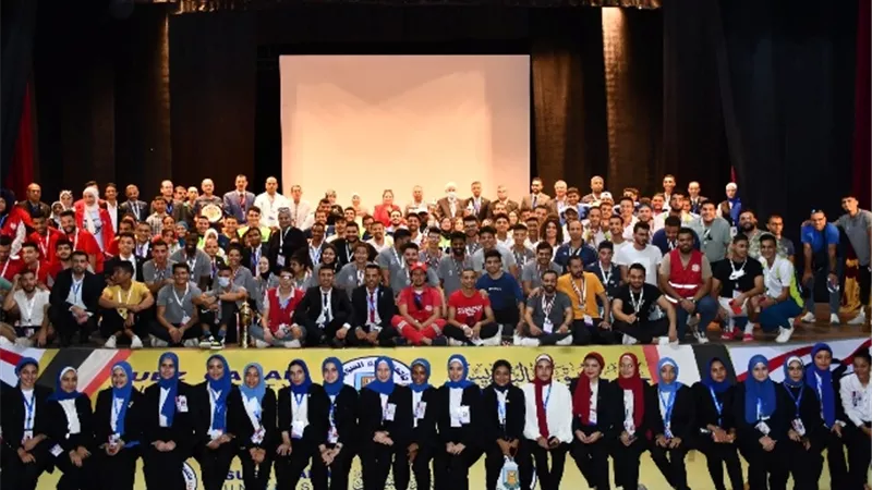 اللقاء الرياضى لجامعات القناة و سيناء يوجه التحية لأبطال مصر في أولمبياد طوكيو 2020