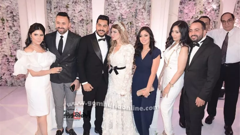 شاهد.. أول صور من عقد قران ياسمين الخطيب ورمضان حسنى