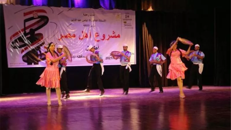 الإسماعيلية تودع أطفال ملتقى أهل مصر بالفنون الشعبية والمسرحية ..صور