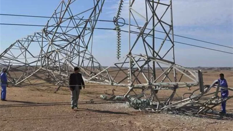 الكهرباء العراقية: تفجير أبراج الطاقة في نينوى من جديد