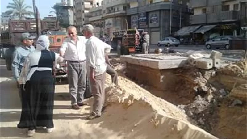 مياه دمياط تواصل إحلال وتجديد خط الترعة الشرقاوية بطول 7.5 كيلو متر