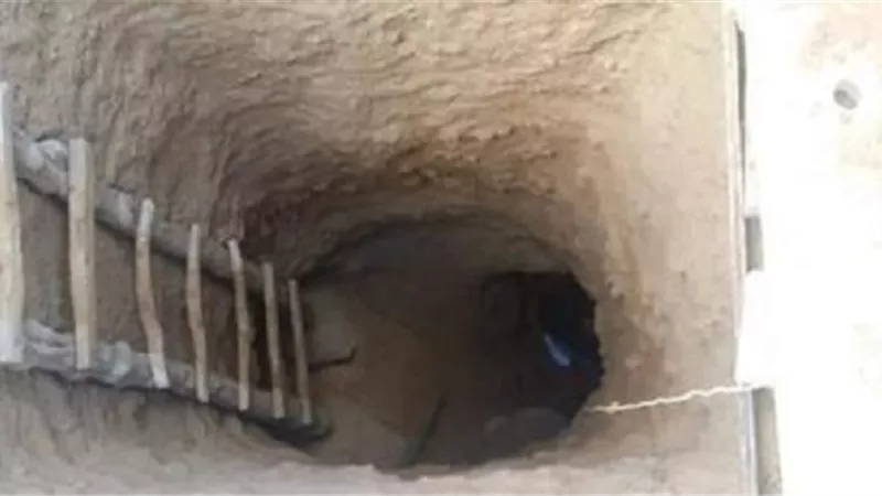 أبن دندرة جثة في حفرة الأثار.. وانهيار وتصدع 3 منازل غرب أسيوط