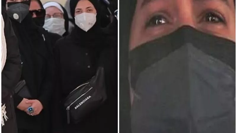 أول تعليق من رامي رضوان بعد حضور كامل العدد لجنازة حماته دلال عبد العزيز