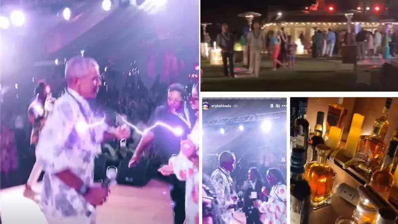 حشيش وطعام بالملايين .. في عيد ميلاد اوباما الستين