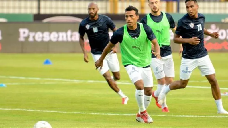 مران الزمالك.. جلسة مطولة عن طريقة لعب الاتحاد وتخفيف الحمل البدني.. وتألق الجزيري وحفني