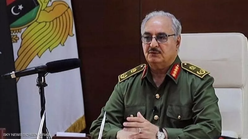 حفتر: الجيش الليبي يمد يده للسلام ولن يخضع لأي سلطة تتحايل بالشعارات المدنية