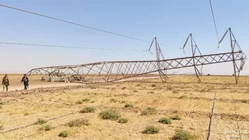 العراق: سقوط 7 أبراج ناقلة للكهرباء جراء عمل تخريبي في كركوك