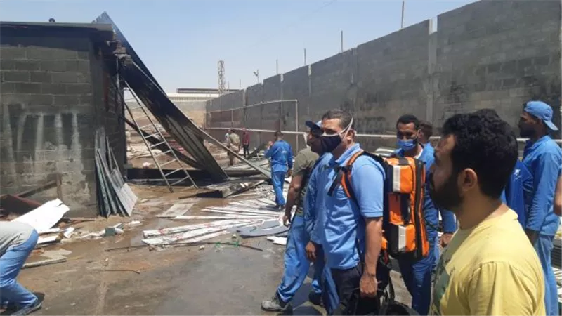 ننشر تفاصيل حريق مصنع بن لادن فى مدينة بدر.. بالصور