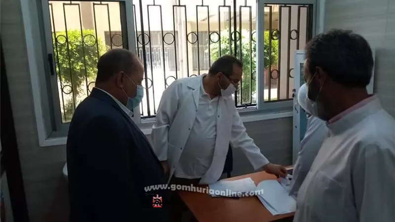 مدير التأمين الصحى يتفقد عيادتى التأمين الصحى بمقر جامعة الزقازيق ومستشفى الاحرار .. صور