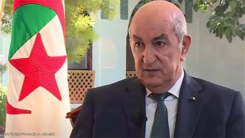 الرئيس الجزائري يوجه بتسخير كل الإمكانيات المادية والبشرية لإخماد 71 حريقًا