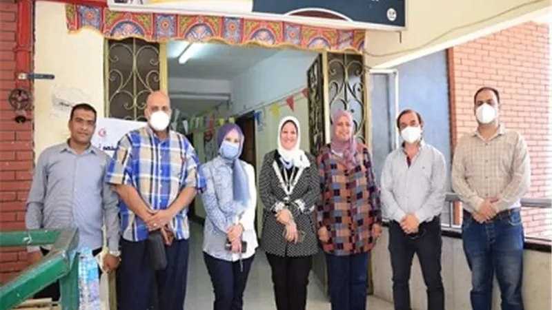 لجنة الأعلي للجامعات تتفقد سير اختبارات القدرات بكليات جامعة سوهاج..صور