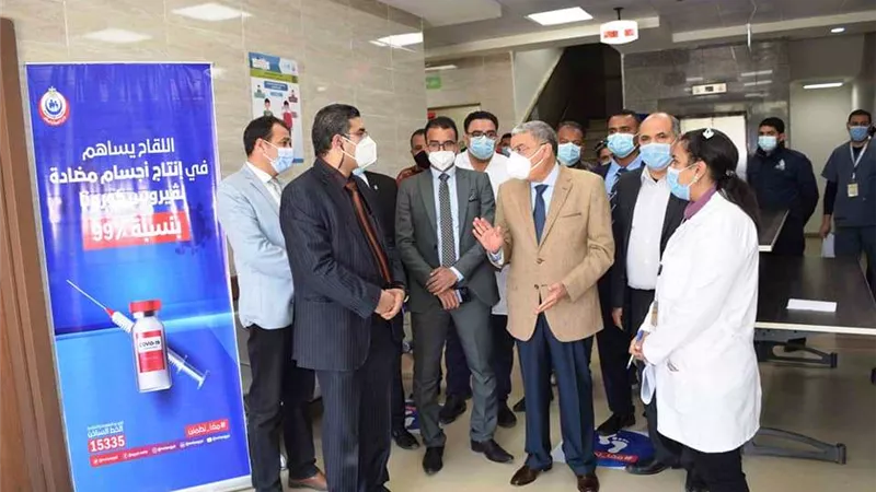 صحة المنيا : استئناف العمل فى 16 مركز لتلقى لقاح كورونا بالمنيا من اليوم