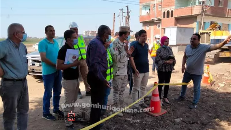 نسب التنفيذ لخطة مياه الشرب والصرف الصحي بقري أشمون بالمنوفية خلال المبادرة الرئاسية «حياه كريمة»