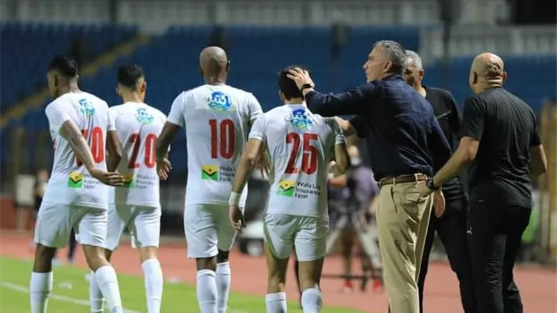 تدريب مسائي للفارس الأبيض قبل مواجهة الزمالك امام الاسماعيلى