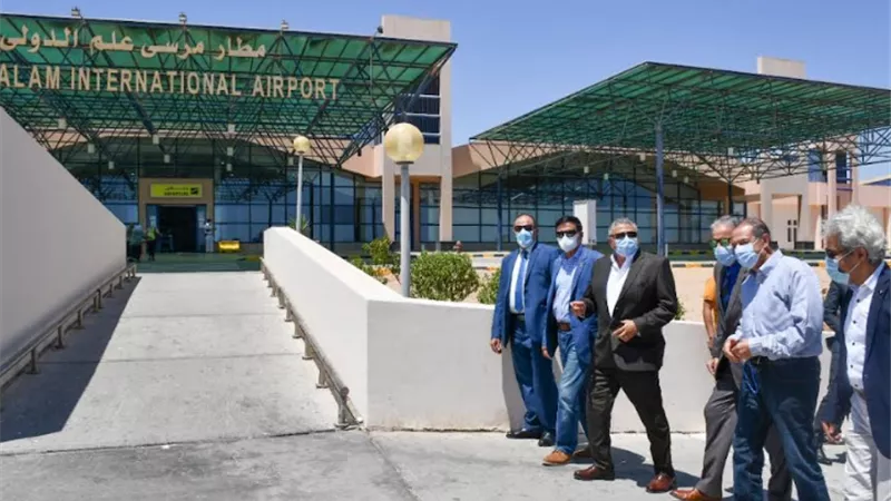 أولى الجولات التفقدية للجنة العليا للتفتيش الأمني والبيئى بالمطارات