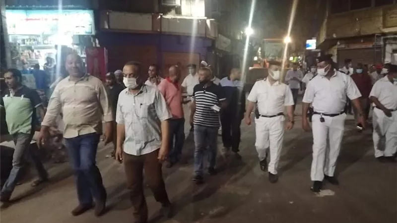 حملة مرافق لرفع الإشغالات بشوارع الأقصر