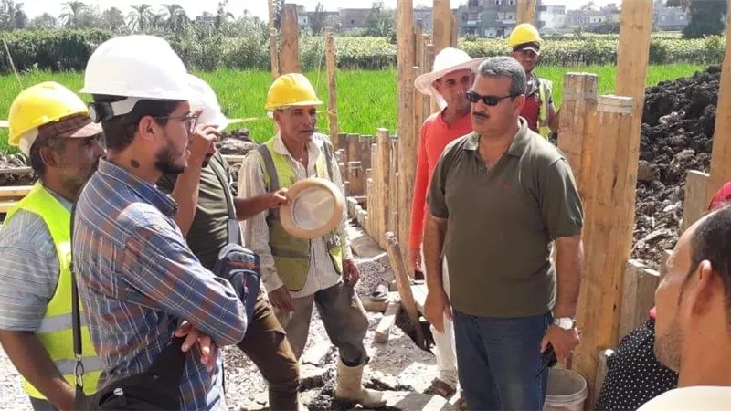 رئيس مركز ومدينة مطوبس في جوله تفقديه لمشروعات 