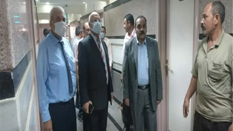 سمير وسوسه يتفقدان المدن الجامعية ببنها استعدادا للعام الدراسى الجديد