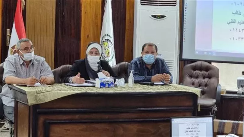 تعليم بني سويف تستعد لإمتحانات الدور الثاني للدبلومات الفنية