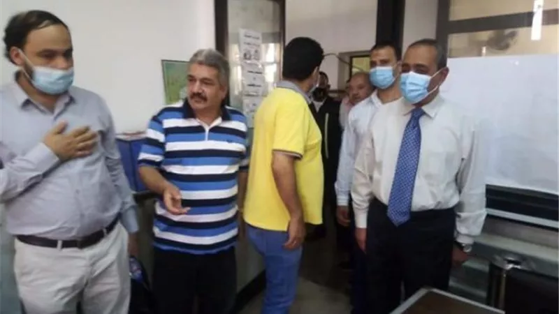 محافظ الإسماعيلية يقود مبادرة لتطعيم العاملين بالديوان العام بلقاح كورونا ..صور