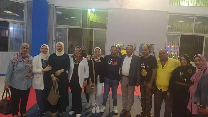 النائب على أبوحمد يفتتح صالة الالعاب الفردية بنادى الشرقية بعد اعادة تجديدها على نفقته الخاصة