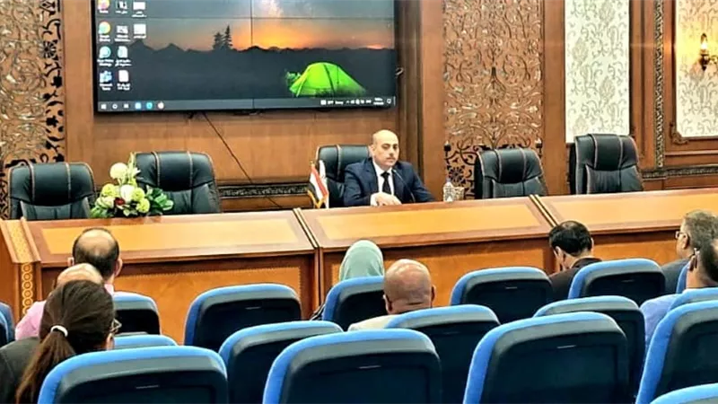 رئيس هيئة التنمية الصناعية: ضخ ٣٥١ مليون جنيه لاستكمال اعمال الترفيق بجنوب الرسوة