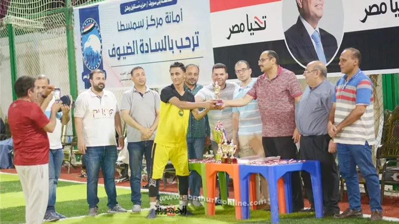 دشطوط بطلًا دوري مستقبل وطن بسمسطا