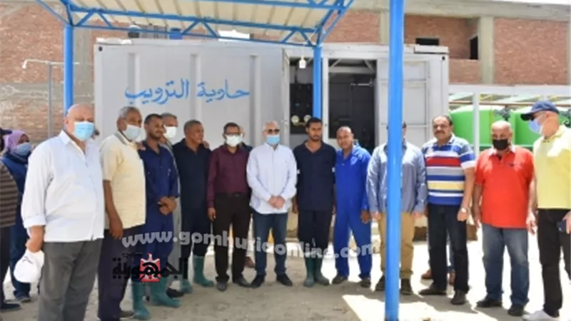 محافظ الاقصر يتفقد مشروعات حياة كريمة لمياه الشرب بإسنا