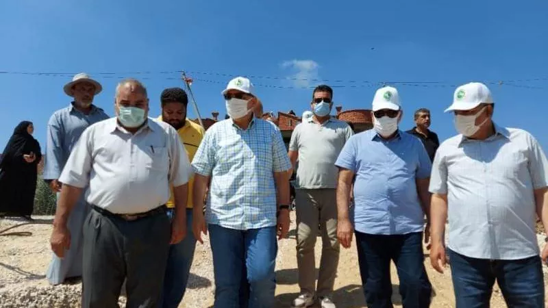محافظ الشرقية يتفقد أعمال إنشاء مجمع زراعي 