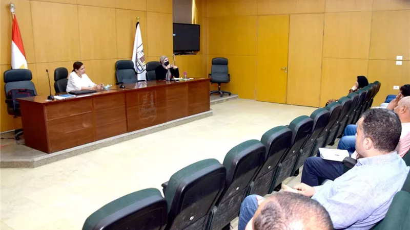 محاضرات عن التخطيط العمراني لتدريب العاملين بالوحدات المحلية ببنى سويف