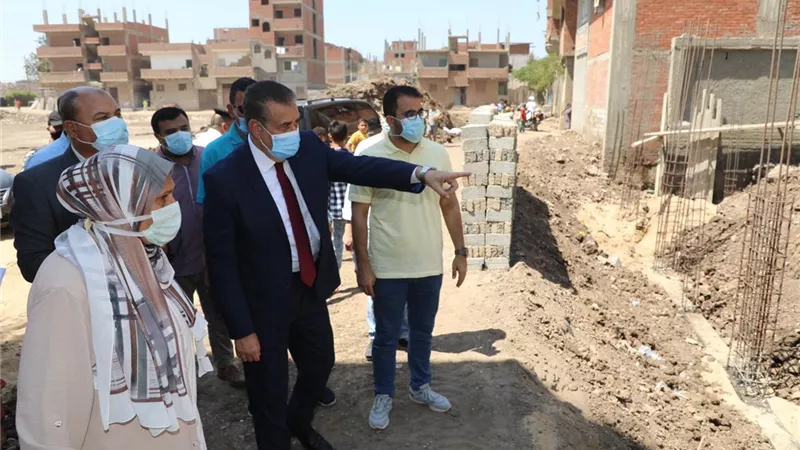 محافظ المنوفية : تكثيف الجهود لسرعة الإنتهاء من تنفيذ المشروعات طبقاً للجدول الزمنى...صور