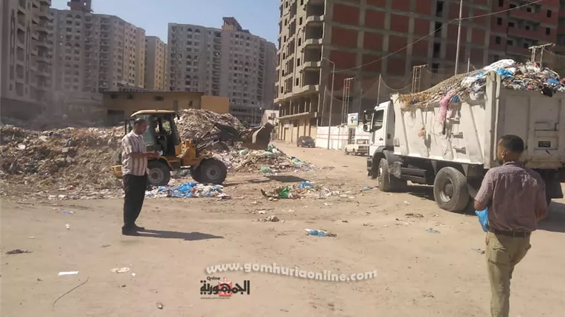 حى المنتزه أول يعيد المظهر الحضارى للشوارع