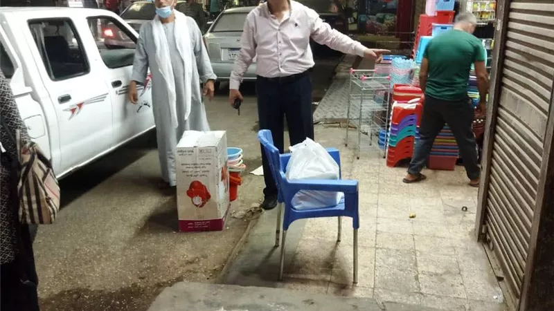 حملات للنظافة العامة وازالة التعديات فى مدن وقرى المنيا