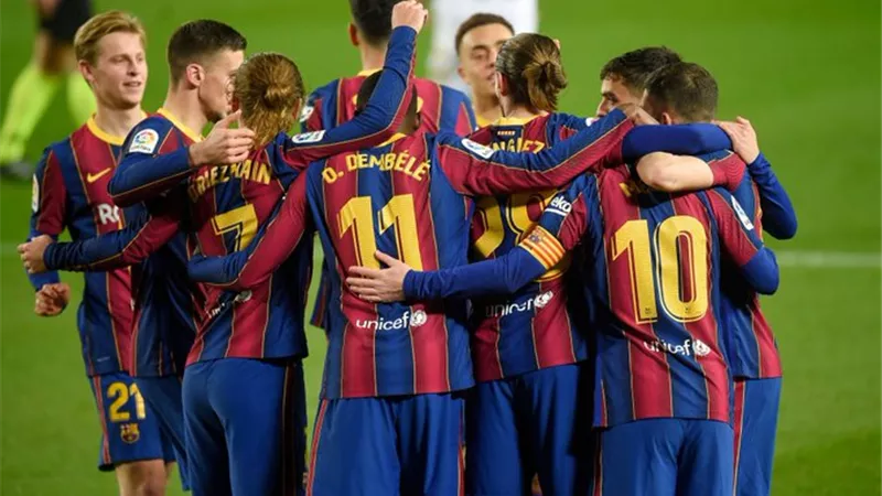 بعد رحيل ميسى .. برشلونة يمطر شباك ريال سوسيداد برباعية