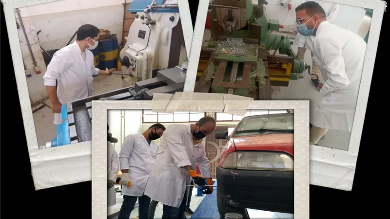 تدريب صيفى لطلاب الجامعه التكنولوجيه ببنى سويف بمجمع الفيوم