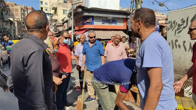 حى شرق : حملة ازالة مكبرة بسوق باكوس