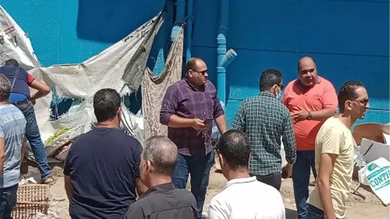 تحرير ٤١ محضر اشغال في حملة مكبرة بحي غرب شبرا الخيمة