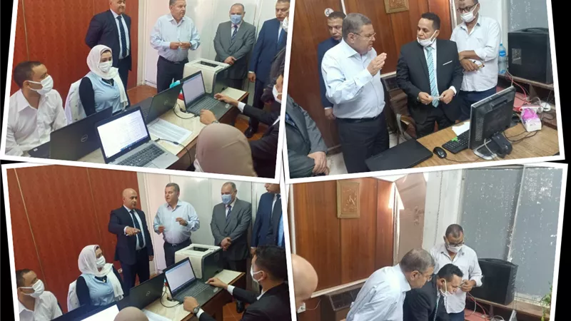 توفيق يزور شركة 