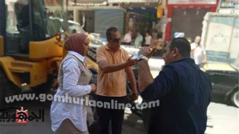 حملة ازالة مكبرة لشارع خالد بن الوليد