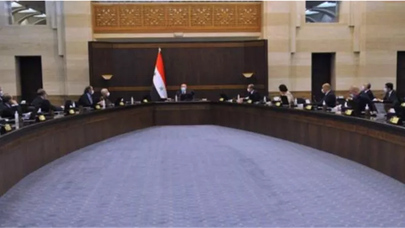 مجلس الوزراء السورى يضع استراتيجة عمل حكومية لتحسين الواقع الخدمي والمعيشي