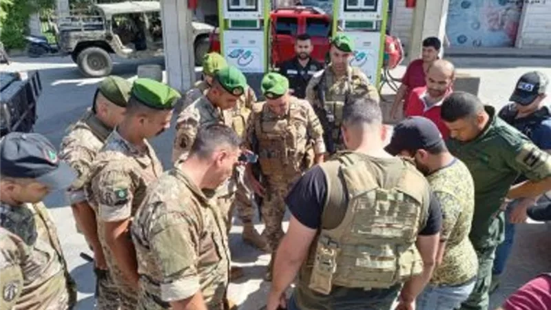 الجيش اللبناني يكشف الكميات المصادرة من البنزين والمازوت