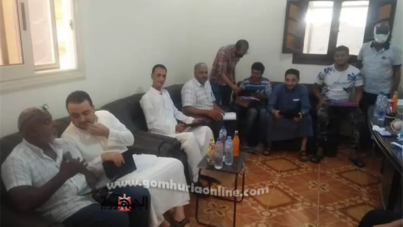 ندوة عن كارت الفلاح بادارة الزراعة بالحمام فى مطروح