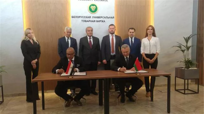 المصيلحي : تطوير البورصة السلعية بالتعاون مع بيلا روسيا