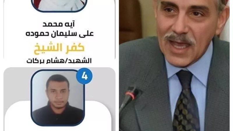 محافظ كفرالشيخ يهنئ أوائل الثانوية العامة على مستوي الجمهورية بالمحافظة