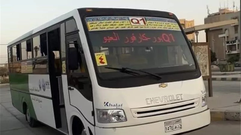 جهاز مدينة العبور يفتتح خط مواصلات جديد خارجى.. تعرف على التفاصيل بالصور