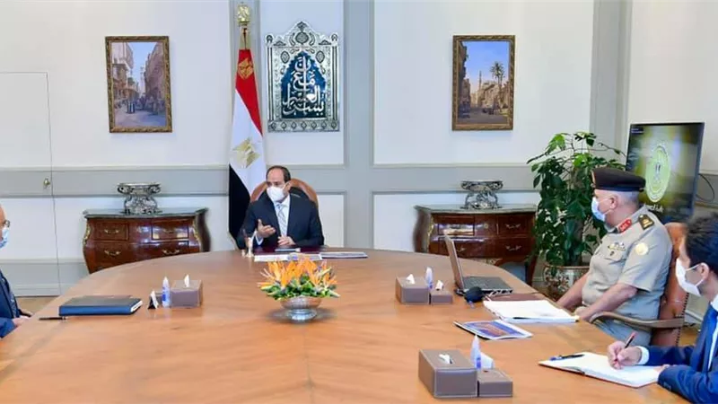 الرئيس السيسي يوجه بتطبيق أعلى درجات الأمان لمحطة الضبعة النووية