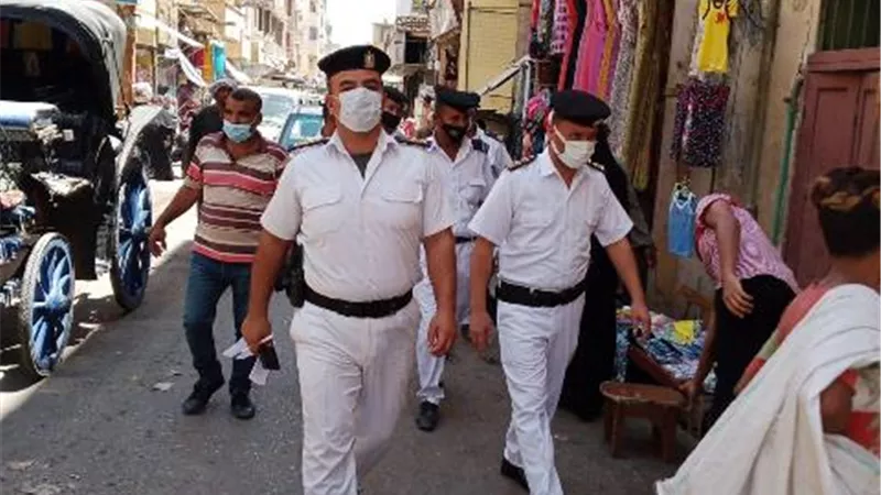 تحرير ٢٥ محضر إشغالات فى حملة مرافق موسعة بالأقصر