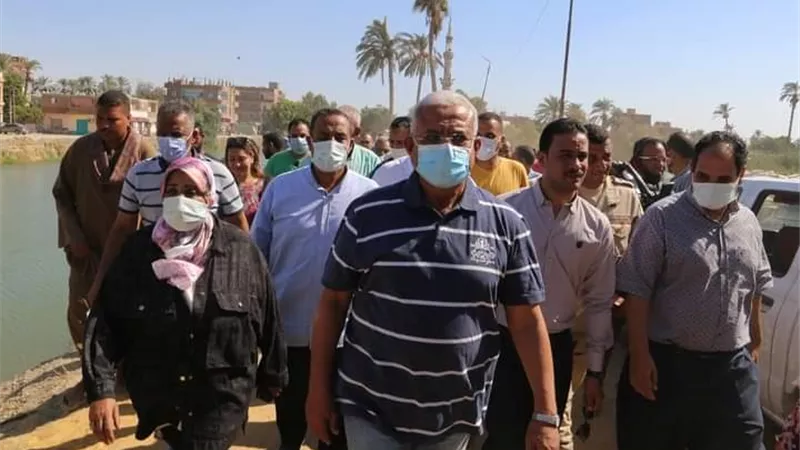 العمل بقوة لتطوير قري حي الجناين بعد دخولها الحيز العمرانى