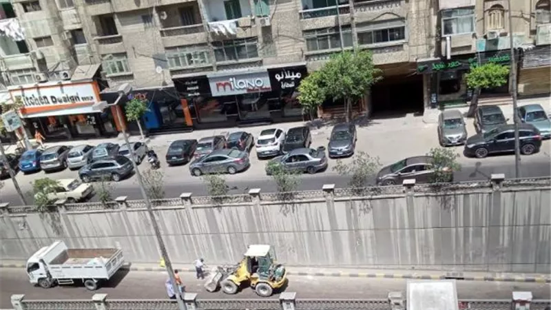 فى استجاية فورية رفع المخلفات من نفق محمد نجيب