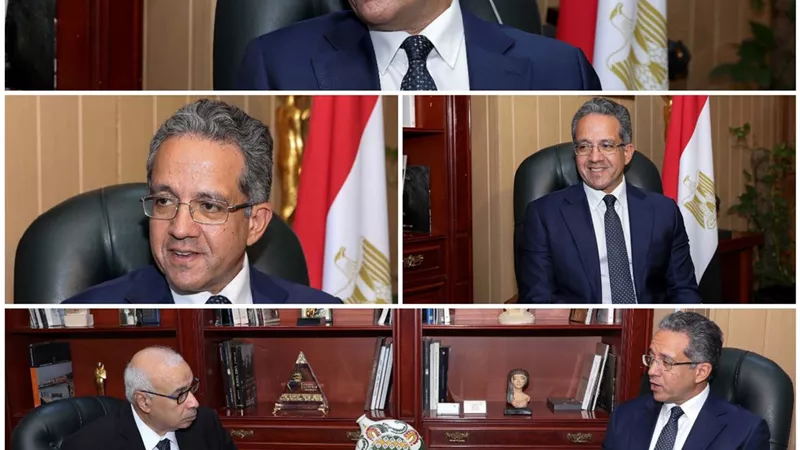 د.خالد العناني: الرئيس السيسي يرعى ويتابع بشكل متواصل كافة مشروعات الآثار والسياحة
